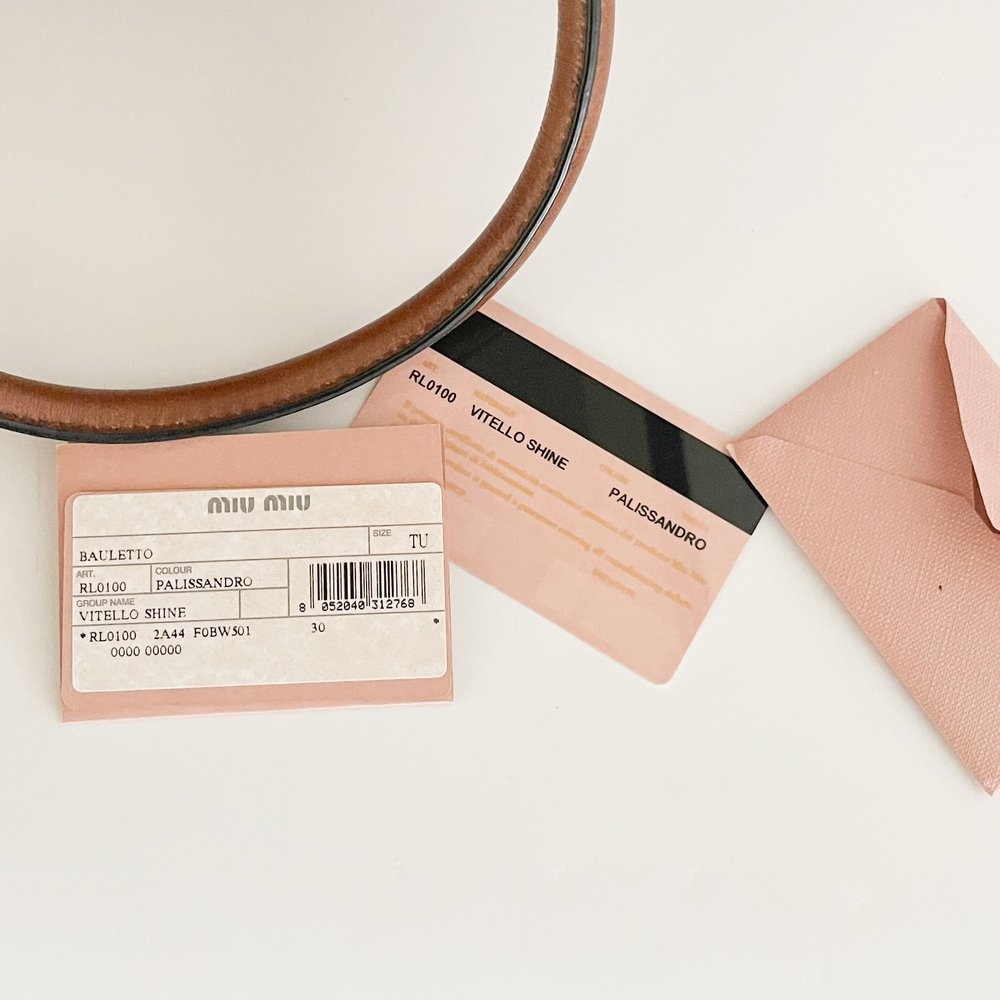 Miu Miu Brown Leather Oversized Tote Purse — sororité.